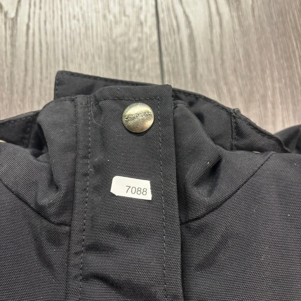 Carhartt Women Black Waterproof Breathable Hooded Jacket WJ002 BLK Small Regular - Picture 9 of 9